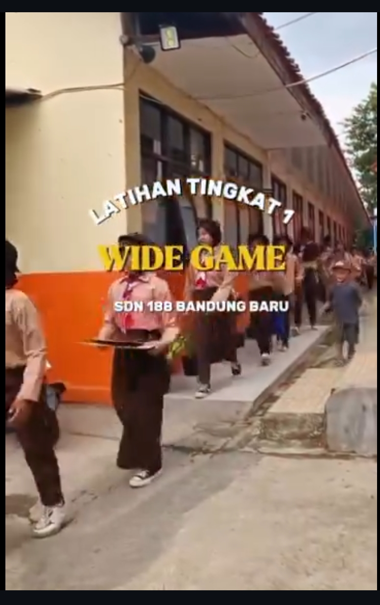 Latihan Tingkat 1 Pramuka SDN 188 Bandung Baru Sukses Digelar