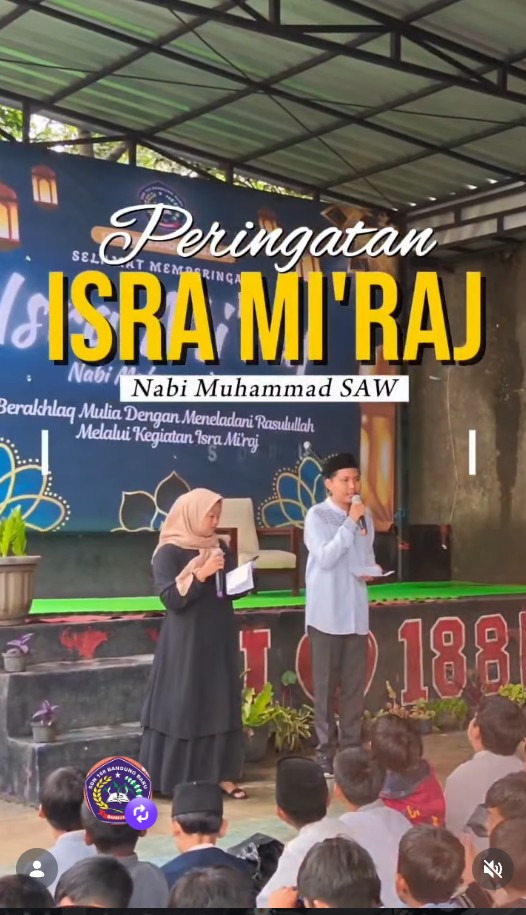 SDN 188 Bandung Baru Peringati Isra Mi'raj Penuh Hikmah